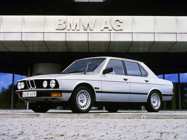 BMW 5 серия 1981 – 1988 Седан