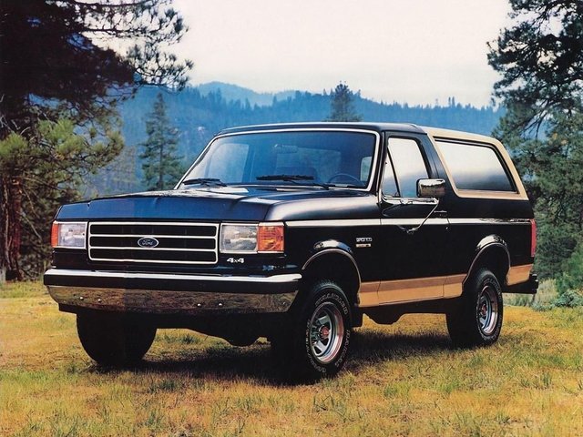 FORD Bronco 1987 – 1991 Внедорожник 3 дв.