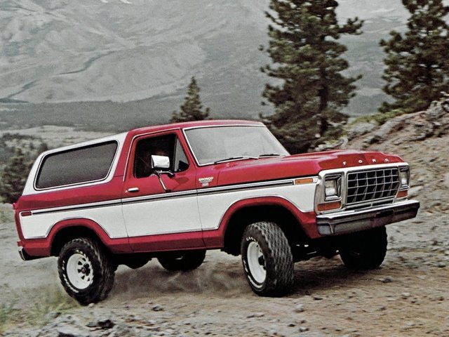 FORD Bronco 1978 – 1979 Внедорожник 3 дв.