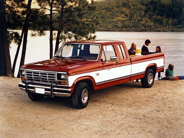 FORD F-150 1979 – 1986 Пикап Полуторная кабина