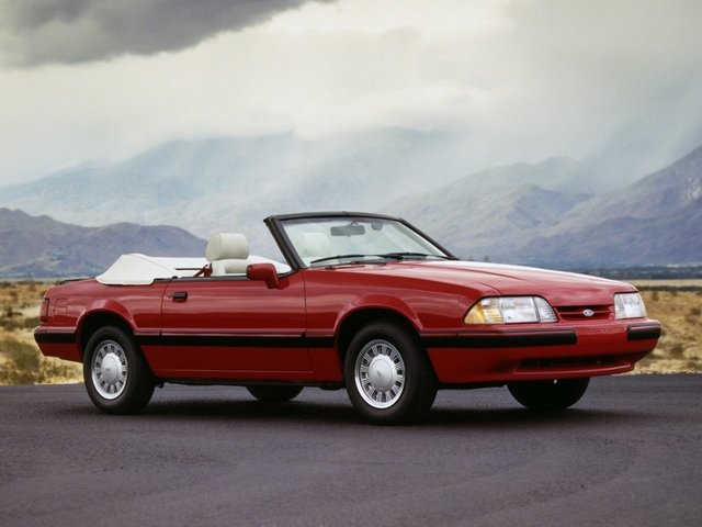 FORD Mustang III рестайлинг 1986 – 1993 Кабриолет запчасти
