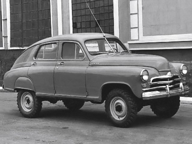 GAZ М-72 1955 – 1958 Седан