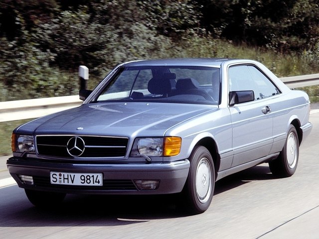 Mercedes-Benz S 1985 – 1991 Купе