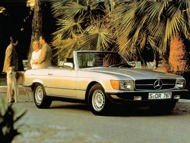 Mercedes-Benz SL R107 1971 – 1989 Родстер запчасти