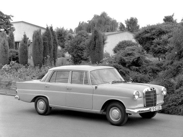 Mercedes-Benz W110 First Series 1961 – 1965 Седан запчасти