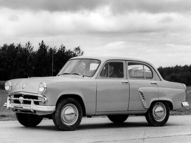 MOSCVICH 402 1956 – 1958 Седан запчасти