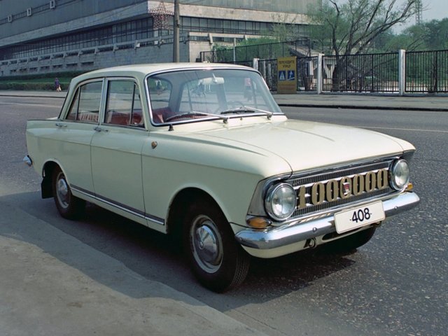 MOSCVICH 408 1964 – 1975 Седан