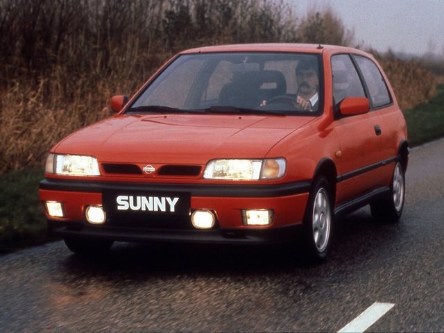 NISSAN Sunny 1990 – 1995 Хэтчбек 3 дв.
