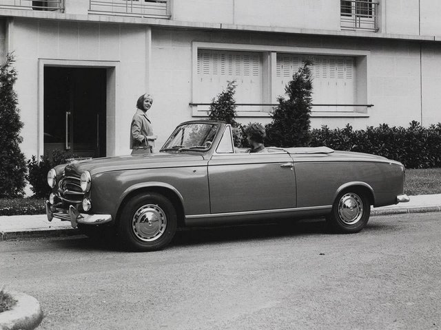 PEUGEOT 403 1955 – 1966 Кабриолет