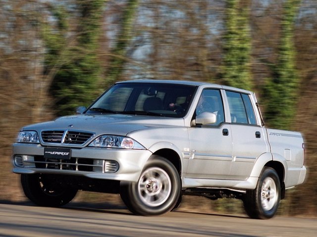 SSANG YONG Musso 1998 – 2006 Пикап Двойная кабина Sports