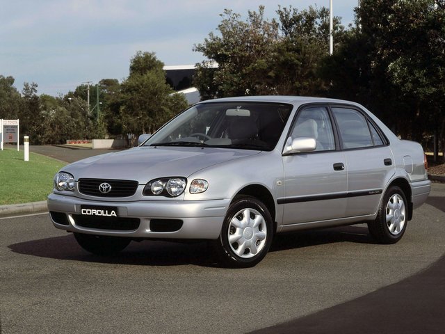 TOYOTA Corolla E110 (рестайлинг) 1999 – 2002 запчасти