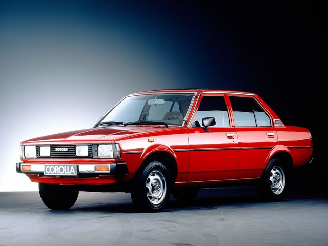 TOYOTA Corolla 1979 – 1987 Седан