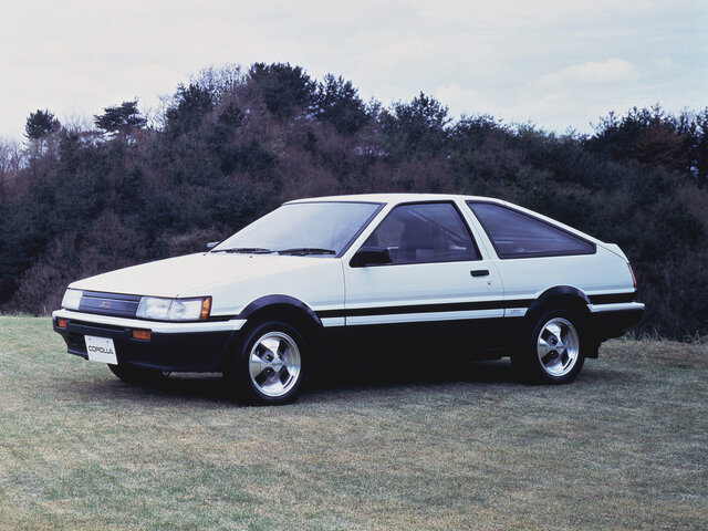 TOYOTA Corolla Levin IV (AE85/AE86) 1983 – 1987 запчасти