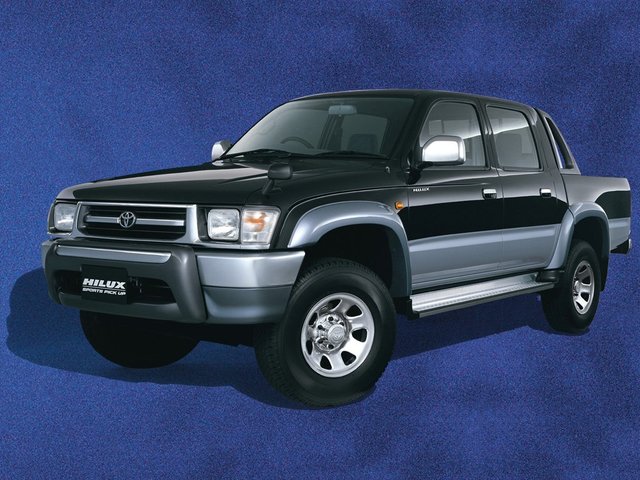 TOYOTA Hilux 1997 – 2001 Пикап Двойная кабина Double cab