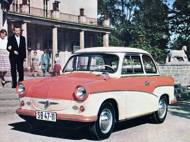 TRABANT P50 1958 – 1962 Седан запчасти