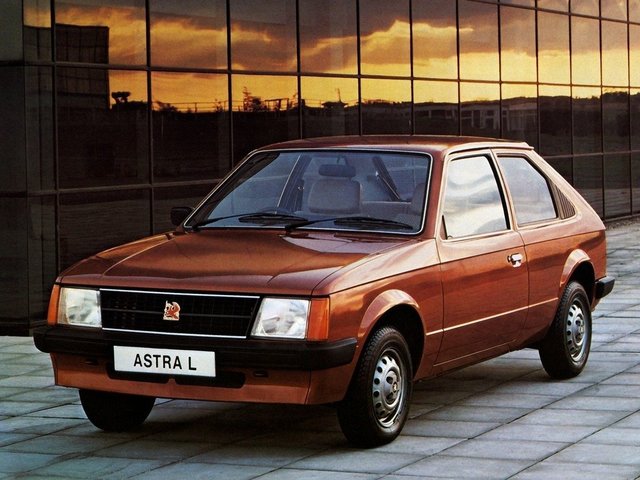 VAUXHALL Astra 1979 – 1984 Хэтчбек 3 дв.