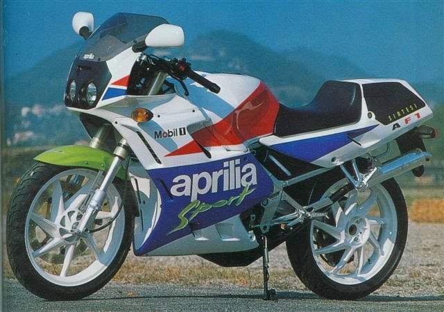 Aprilia AF1 125 Sintesi Sport 1990 запчасти
