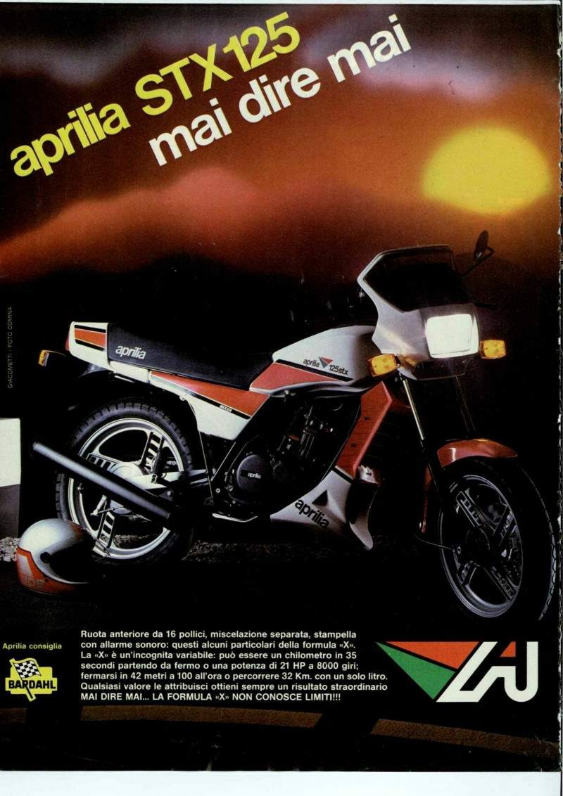 Aprilia STX 125 1984 запчасти