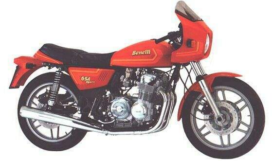 Benelli 654 Sport 1982 запчасти