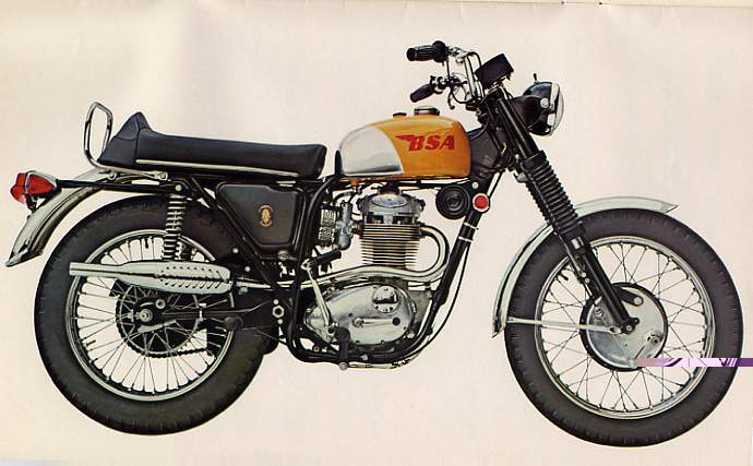 BSA ictor Special 1967 запчасти