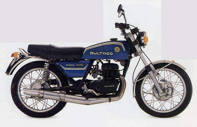 Bultaco Mettraler 250 1970 запчасти