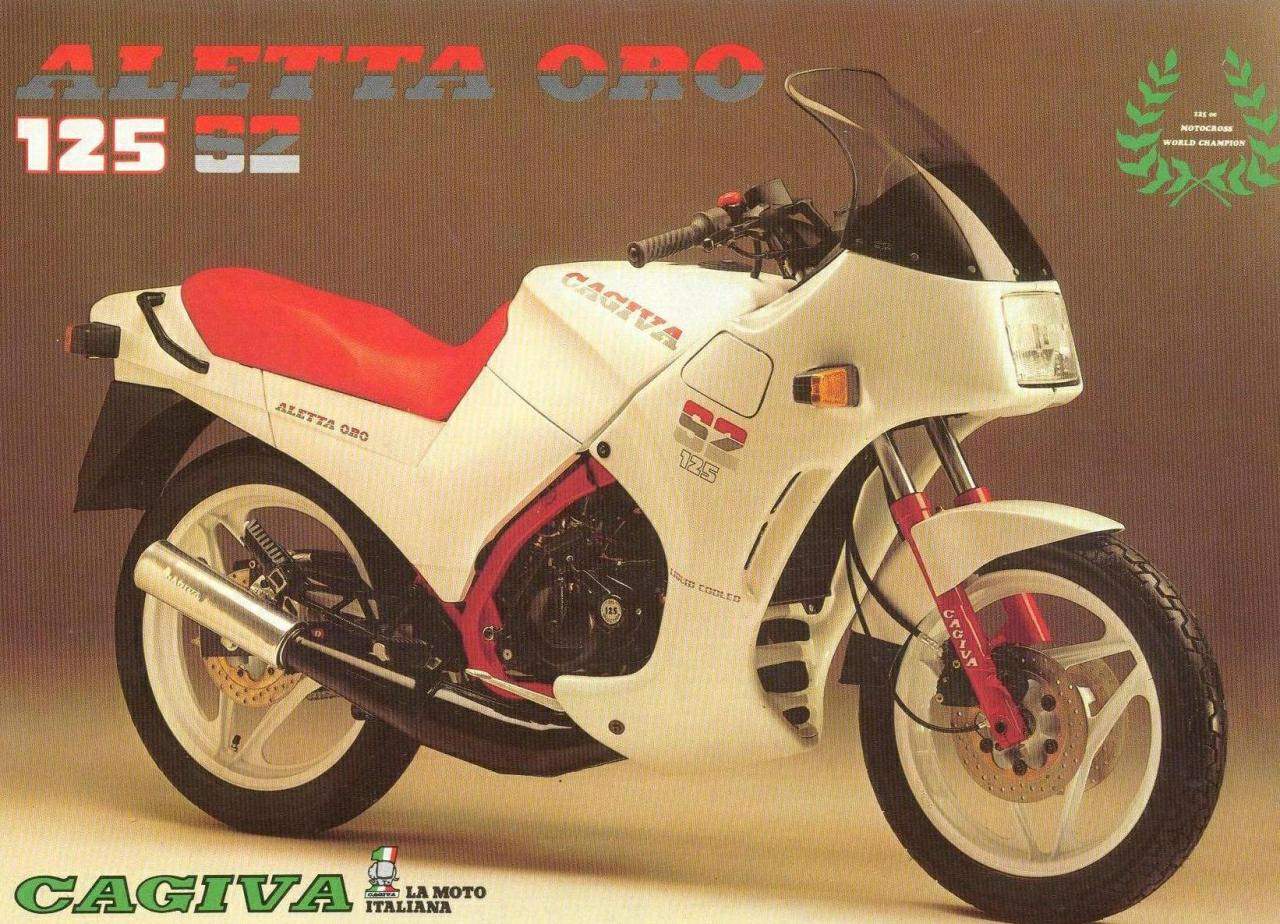 Cagiva Aletta Oro S2 125 1986 запчасти