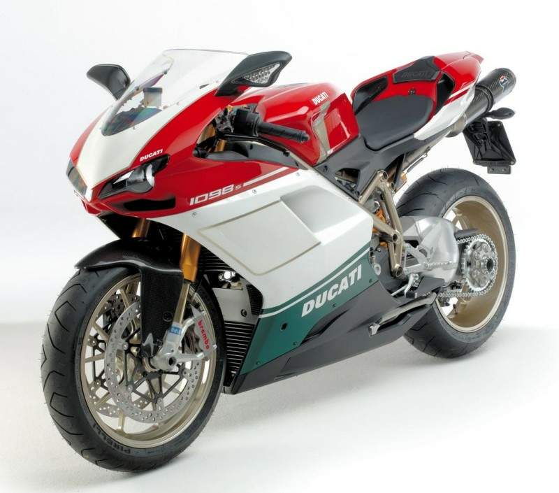 Ducati 1098S Tri-Colore 2007 запчасти