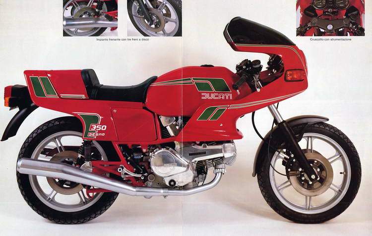 Ducati 350SL Pantah 1983 запчасти