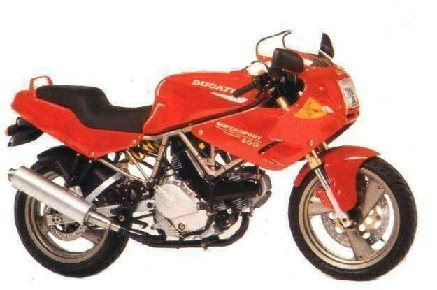 Ducati 400SS (h alf f airin g) 1991 запчасти