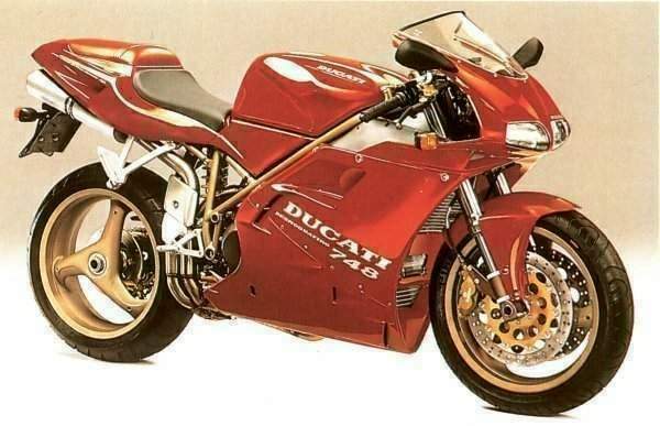 Ducati 748 Biposto 1995 запчасти