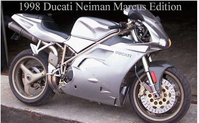 Ducati 748L Neiman Marcus Limited Edition 1998 запчасти