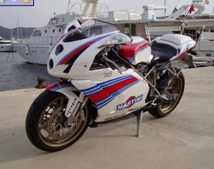 Ducati 749 Martini 2005 запчасти