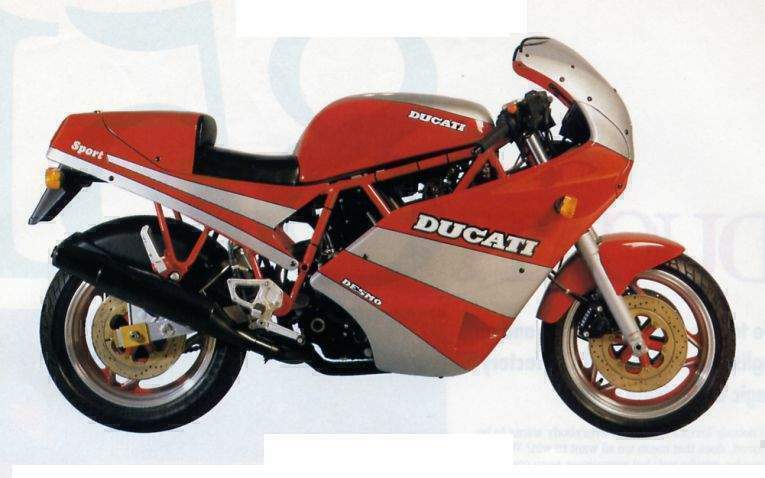 Ducati 750 Sport 1989 запчасти