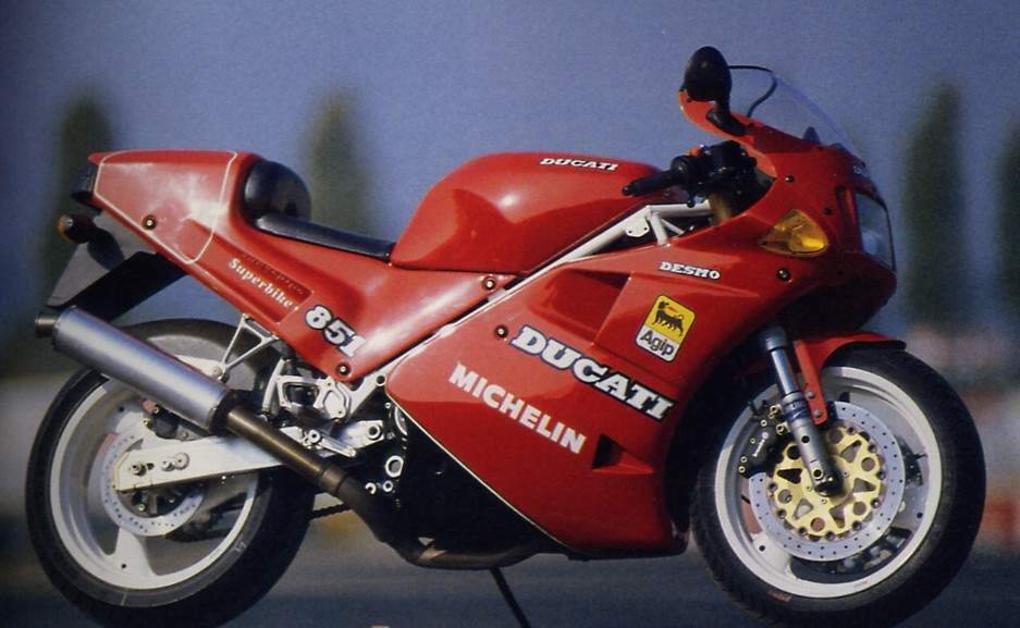 Ducati 851SP2 1990 запчасти