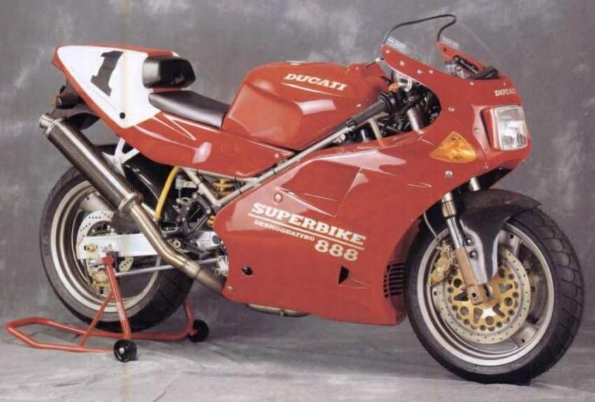 Ducati 888SP5 1993 запчасти