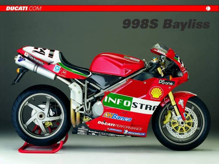 Ducati 998S Baylies Replica 2002 запчасти