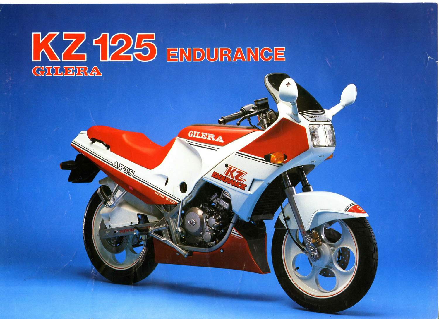 Gilera KZ 125 Endurance 1988 запчасти