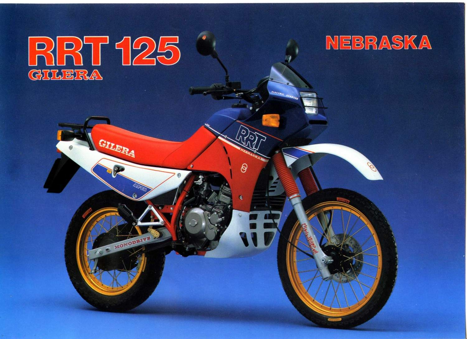 Gilera RRT Nebraska 125 1987 запчасти