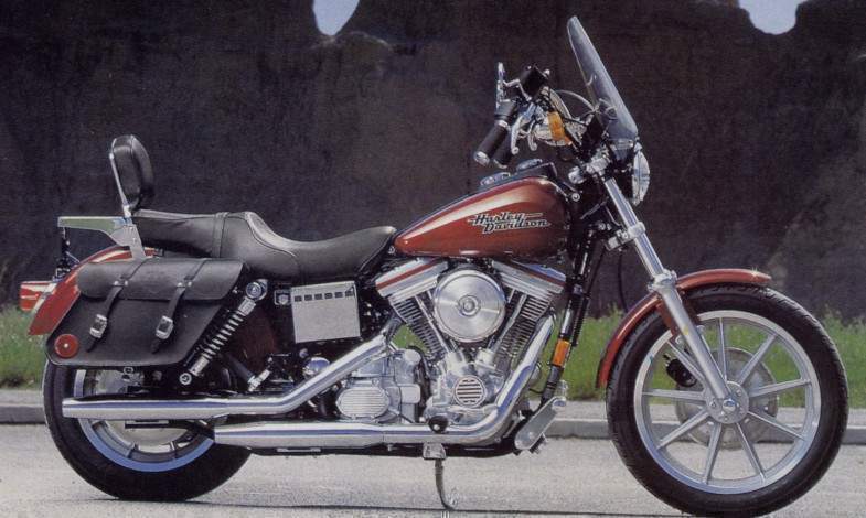 Harley Davidson FXDWG Dyna Super Glide 1995 запчасти