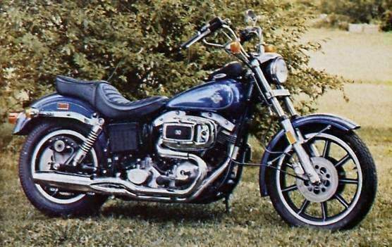Harley Davidson FXE-F 1340 Fat Bob 1981 запчасти