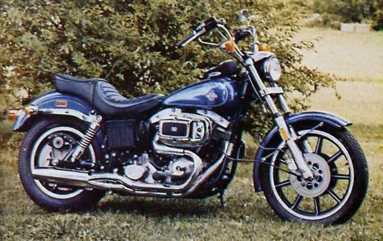 Harley Davidson FXE-F-80 Fat Bob 1981 запчасти