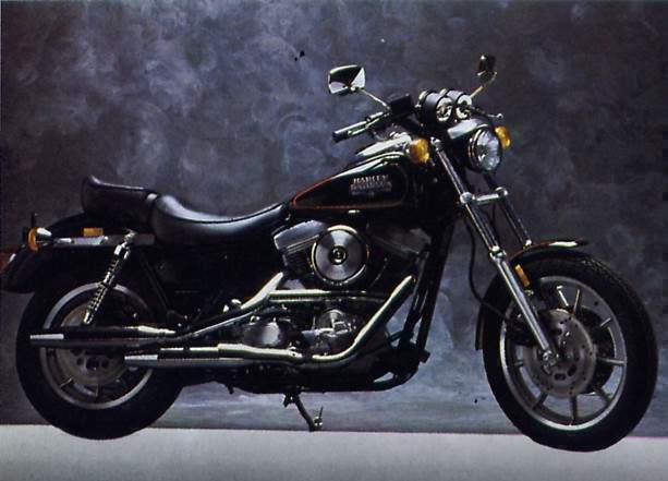 Harley Davidson FXRS 1340 Low Rider Sport 1986 запчасти