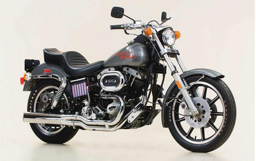 Harley Davidson FXS 1200 Low Rider 1977 запчасти