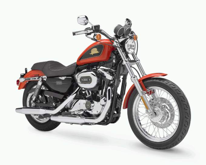 Harley Davidson XL 1200C Sportster Custom 50th Anniversary 2007 запчасти