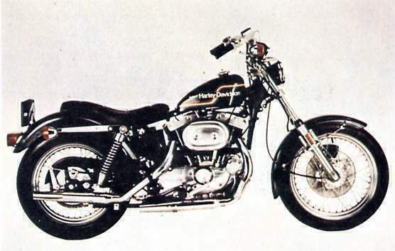 Harley Davidson XLCH 1000 Sportster 1973 запчасти