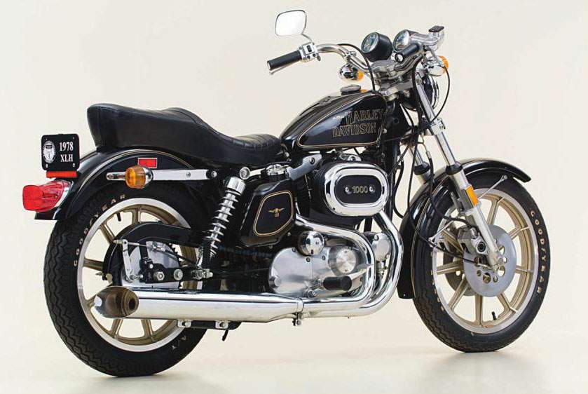 Harley Davidson XLH 1000 Sportster 75 Anniversary 1978 запчасти