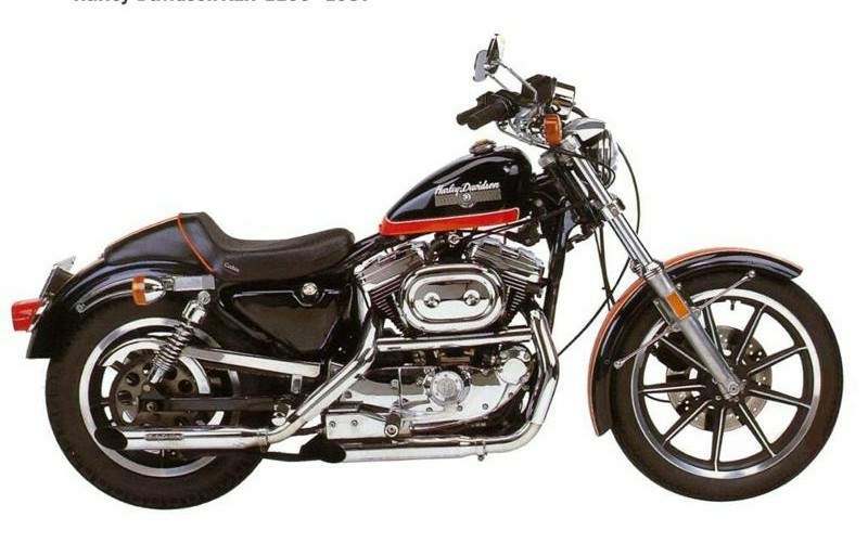 Harley Davidson XLH 1100 Sportsters 30th Anniversary 1987 запчасти