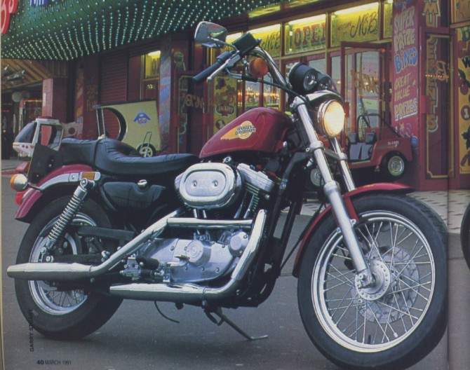 Harley Davidson XLH 1200 Sportster 1991 запчасти