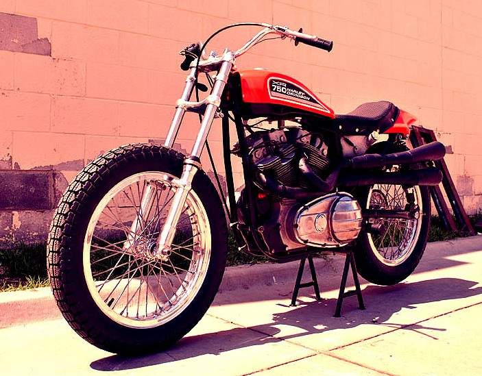 Harley Davidson XR 750 Flat Tracker 1972 запчасти