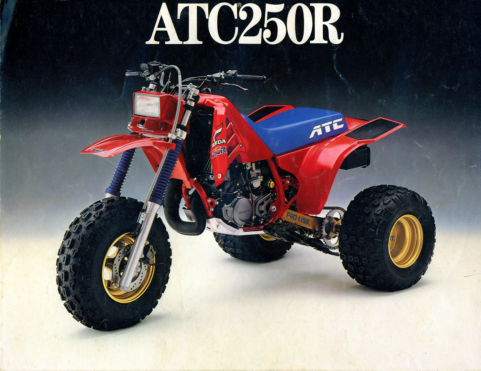 HONDA ATC 250 R 1986 запчасти